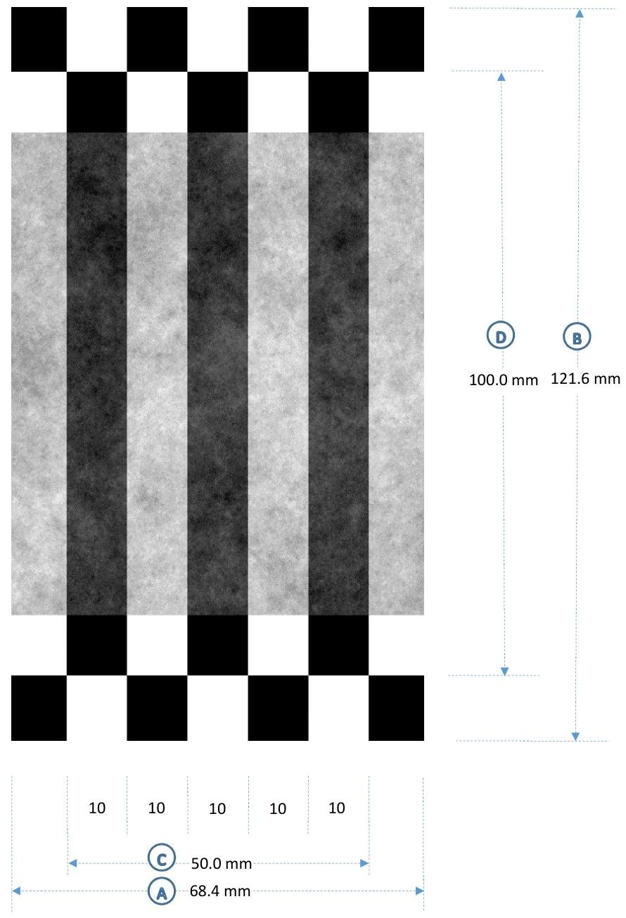 RealSense D400 Calibration Target